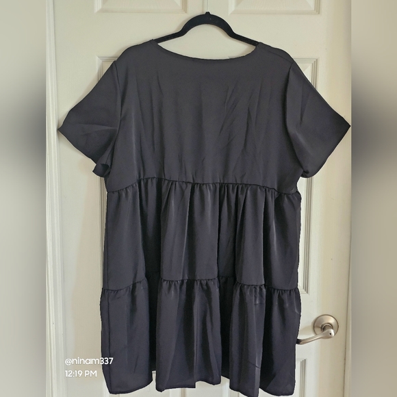 Fantaslook Flowy Swing Shift Dress Summer Sundress Vacation Beach Ocean - Picture 5 of 13